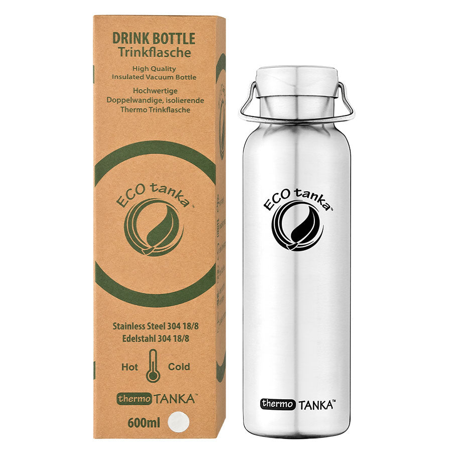 ECOtanka-thermoTANKA-600ml-isolierende-doppelwandige-Edelstahl-Thermo-Trinkflasche-silber-mit-Wave-Edelstahl-Flachverschluss-mit-Tragegriff Alternativen Text bearbeiten