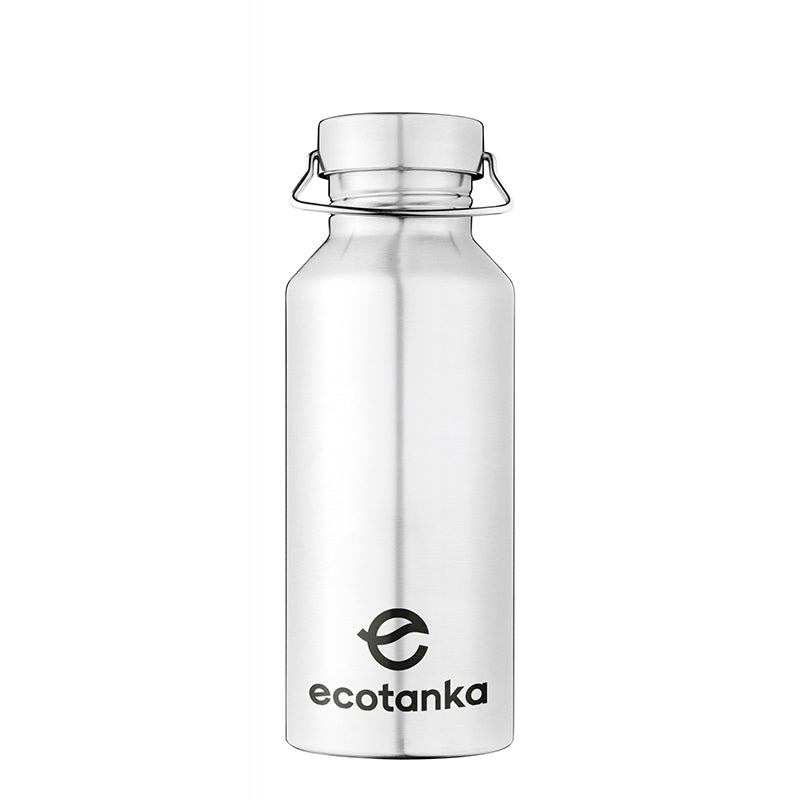 2,0l megaTANKA Edelstahl Trinkflasche mit Edelstahl-Verschluss