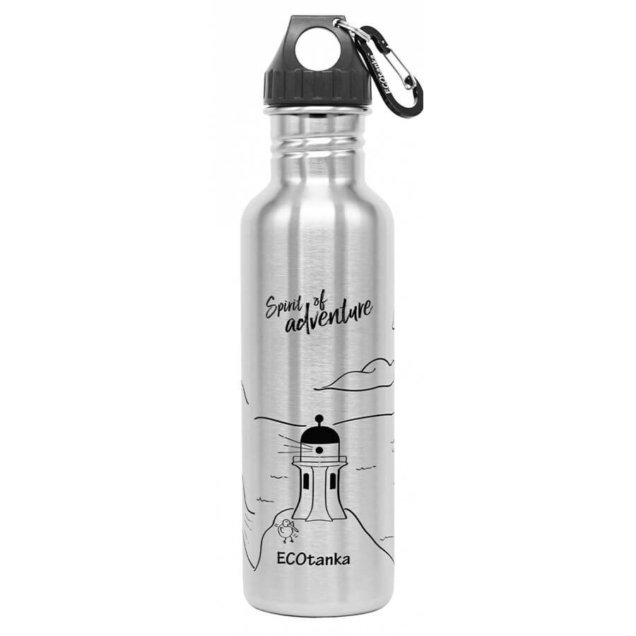 0,8l sportsTANKA spirit of adventure mit Poly Loop Verschluss
